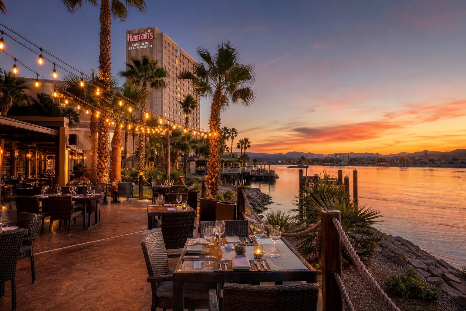 Harrah’s Laughlin Beach Resort & Casino Lounge and Dining