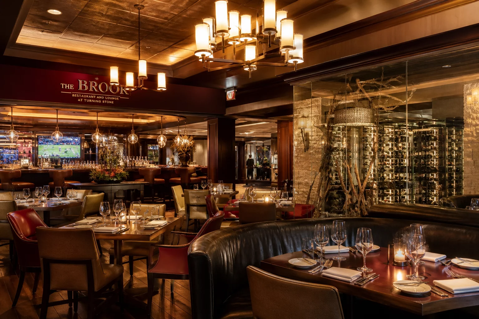 The Brook at Turning Stone Resort Casino Lounge and Dining