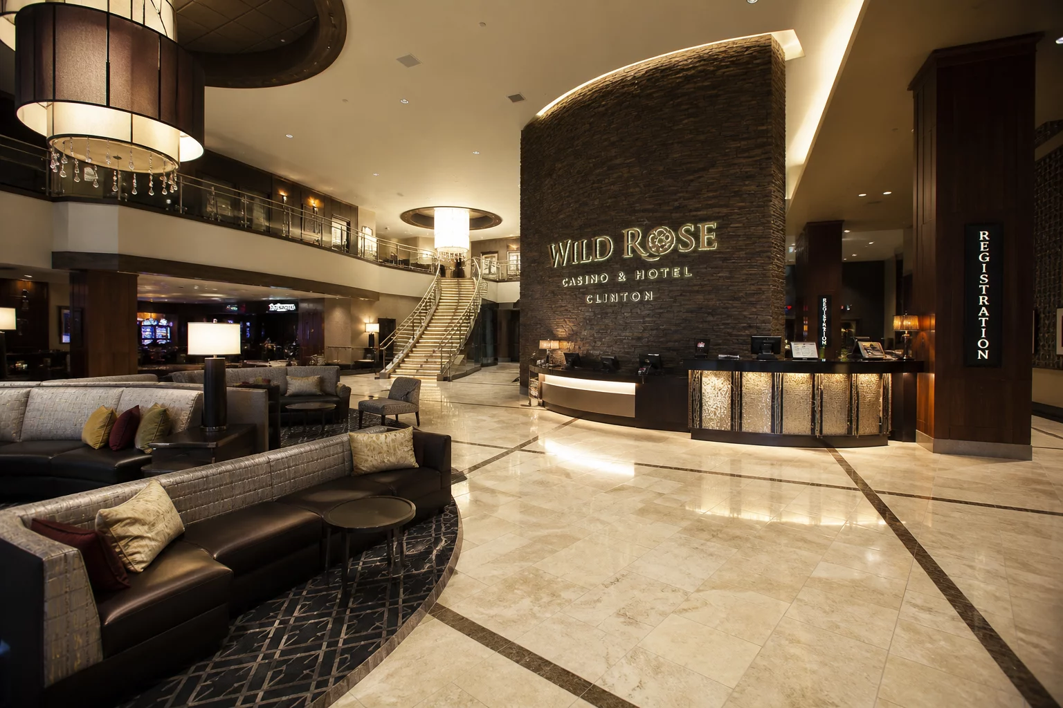 Wild Rose Casino & Hotel Clinton Floor